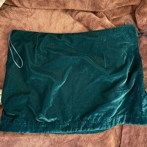 Free People Teal Velvet Garment